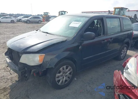 2014 Dodge Grand Caravan American Value Pkg z USA, uszkodzony, nr VIN 2C4RDGBG0ER419378